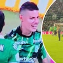 James Rodríguez celebró con el resto de sus compañeros tras la victoria ante Medellín