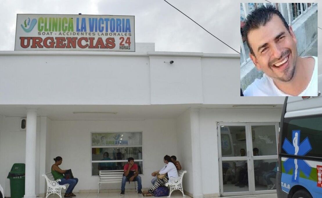 Jackson Polo fue trasladado hasta la Clínica La Victoria, en donde falleció minutos después del atraco.