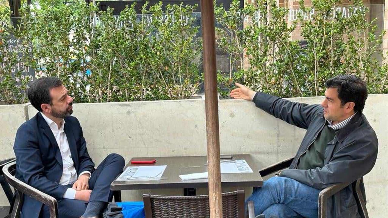 Carlos Fernando Galán y Rodrigo Lara