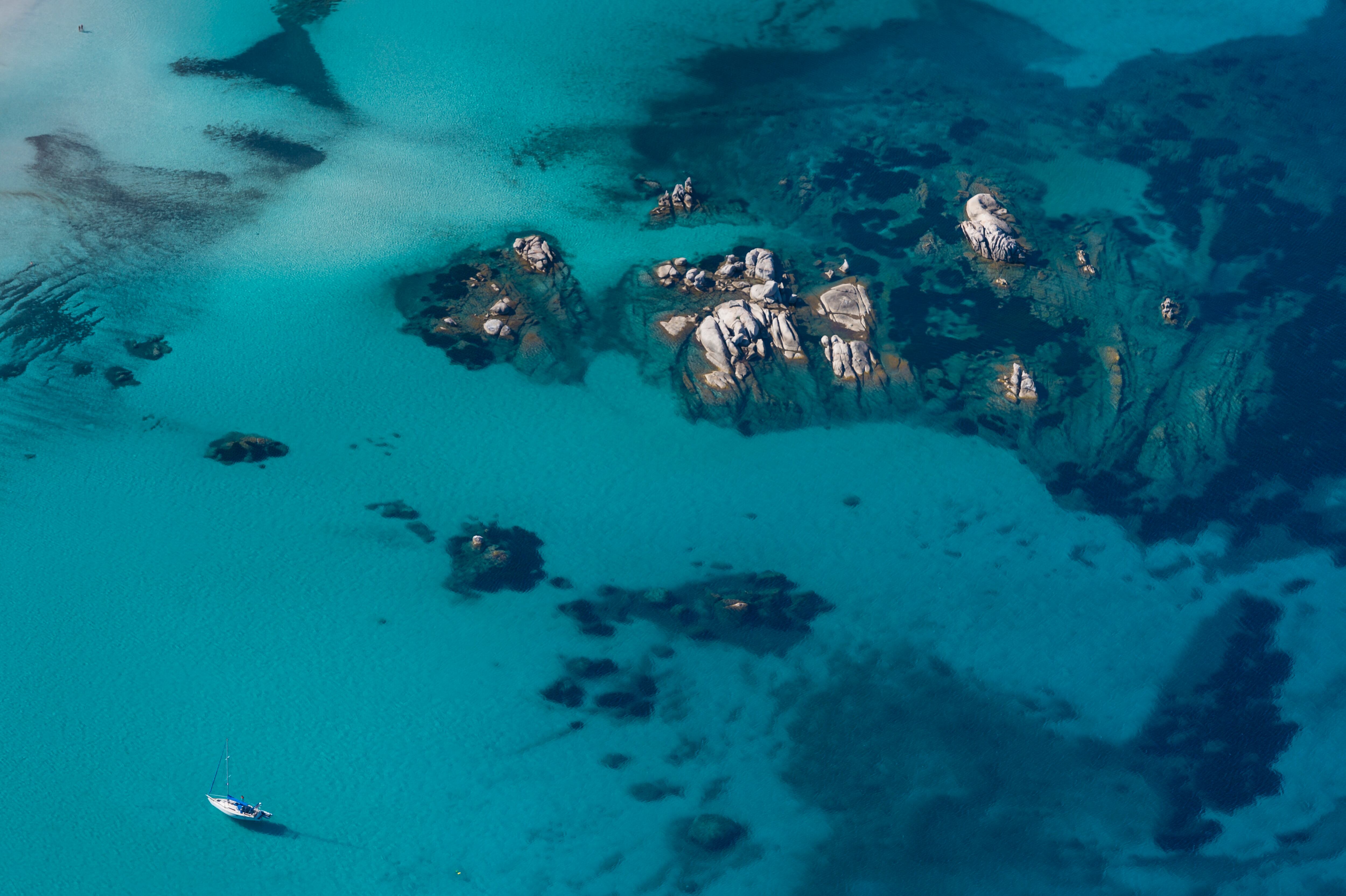 Santa Giulia coastal area in Bouche de Bonifacio Nature Reserve