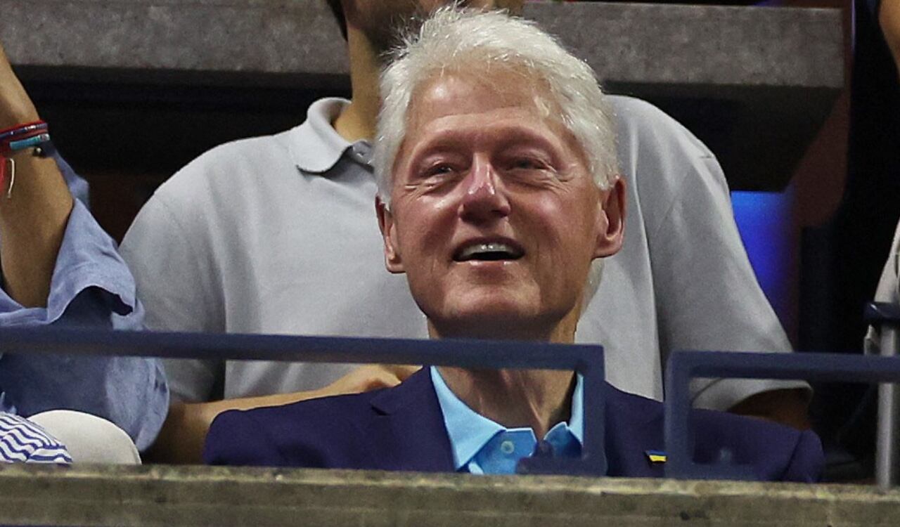 Bill Clinton en el partido de Serena Williams en el US Open 2022