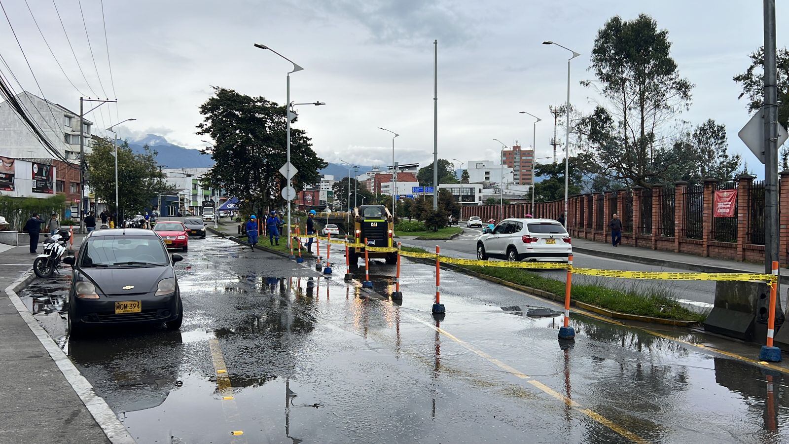 El restablecimiento del servicio de agua potable ya empezó