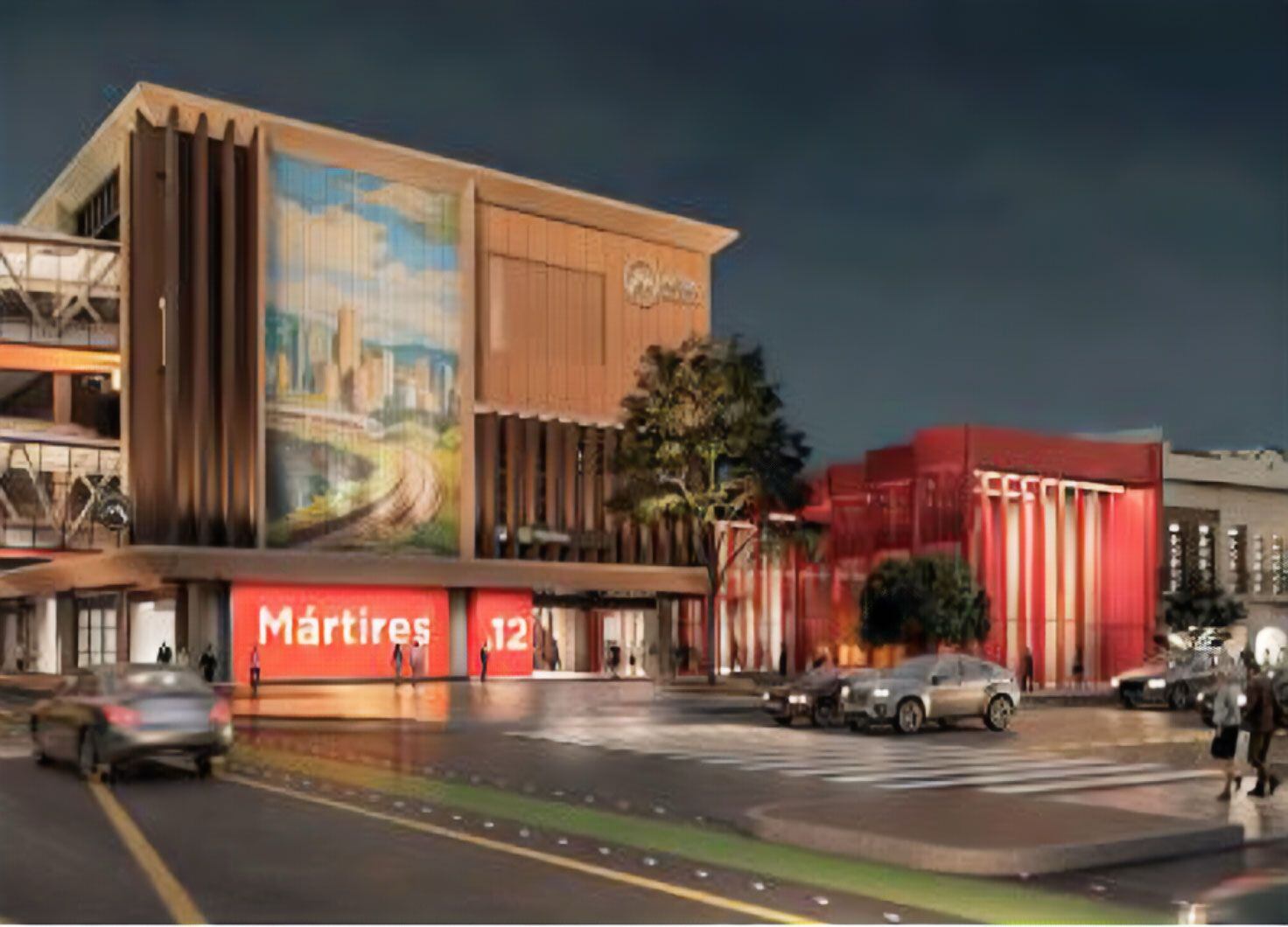 Nueva fachada del Metro de Bogotá