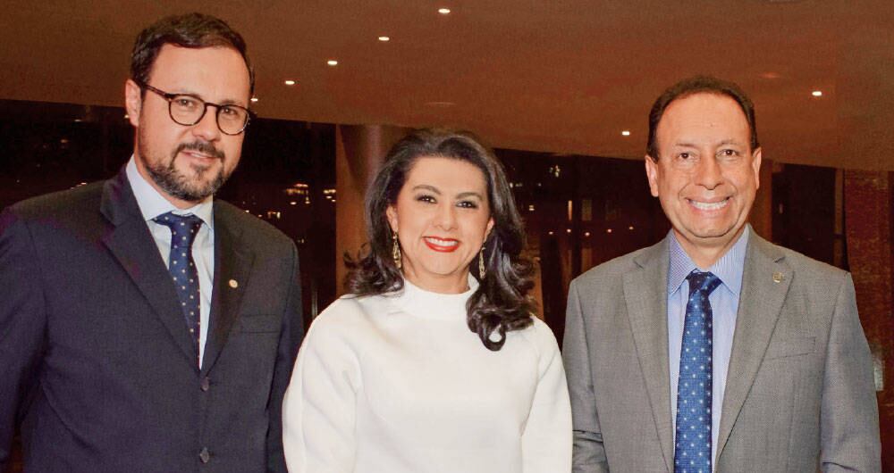 Felipe Botero, Ximena Violi y Leonardo Palacios.