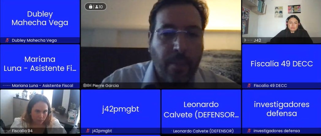 Inocente se declaró Pierre García Jacquier, supuesto enlace en el entramado de corrupción que tiene al senador Ciro Ramírez en la cárcel