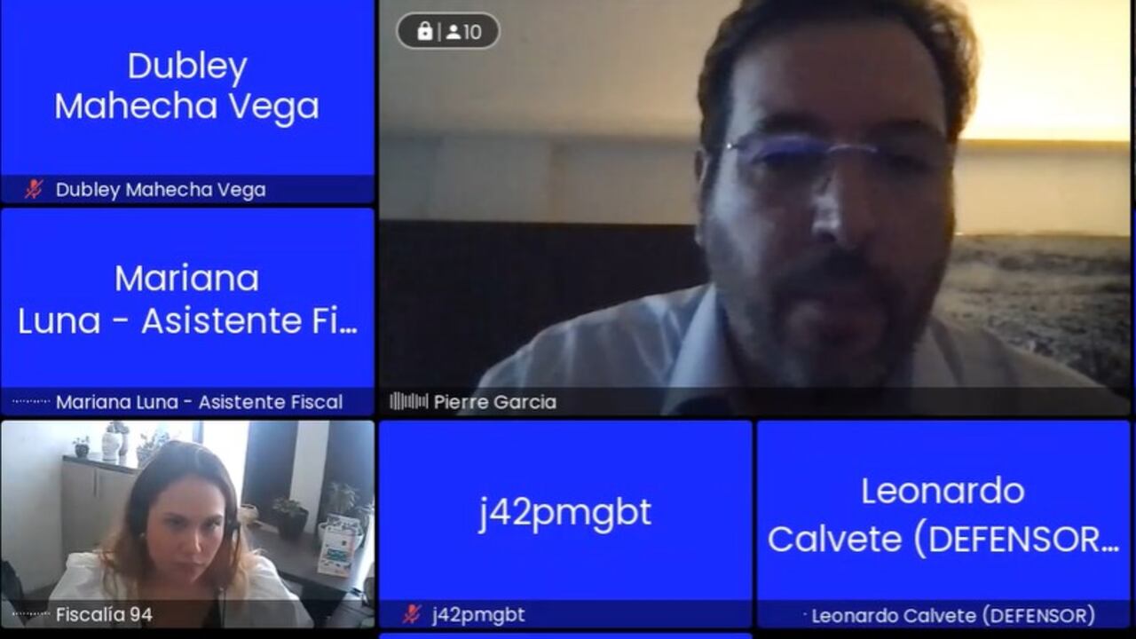 Inocente se declaró Pierre García Jacquier, supuesto enlace en el entramado de corrupción que tiene al senador Ciro Ramírez en la cárcel