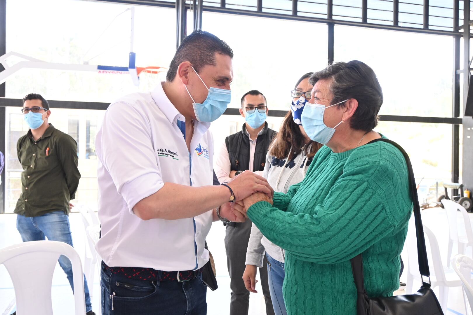Según el alcalde de la ciudad, Alejandro Fúneme, Tunja avanzó también gracias al buen porcentaje de vacunados.