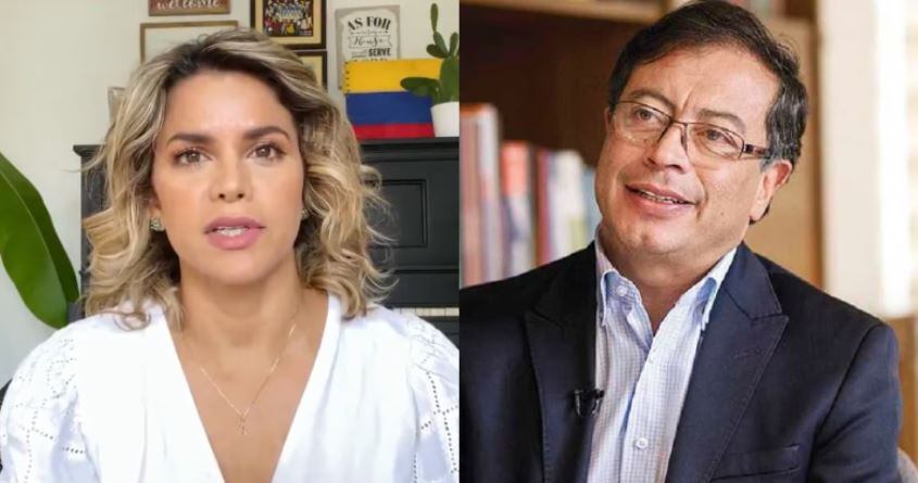 Adriana Lucía votó por Gustavo Petro en las pasada elecciones