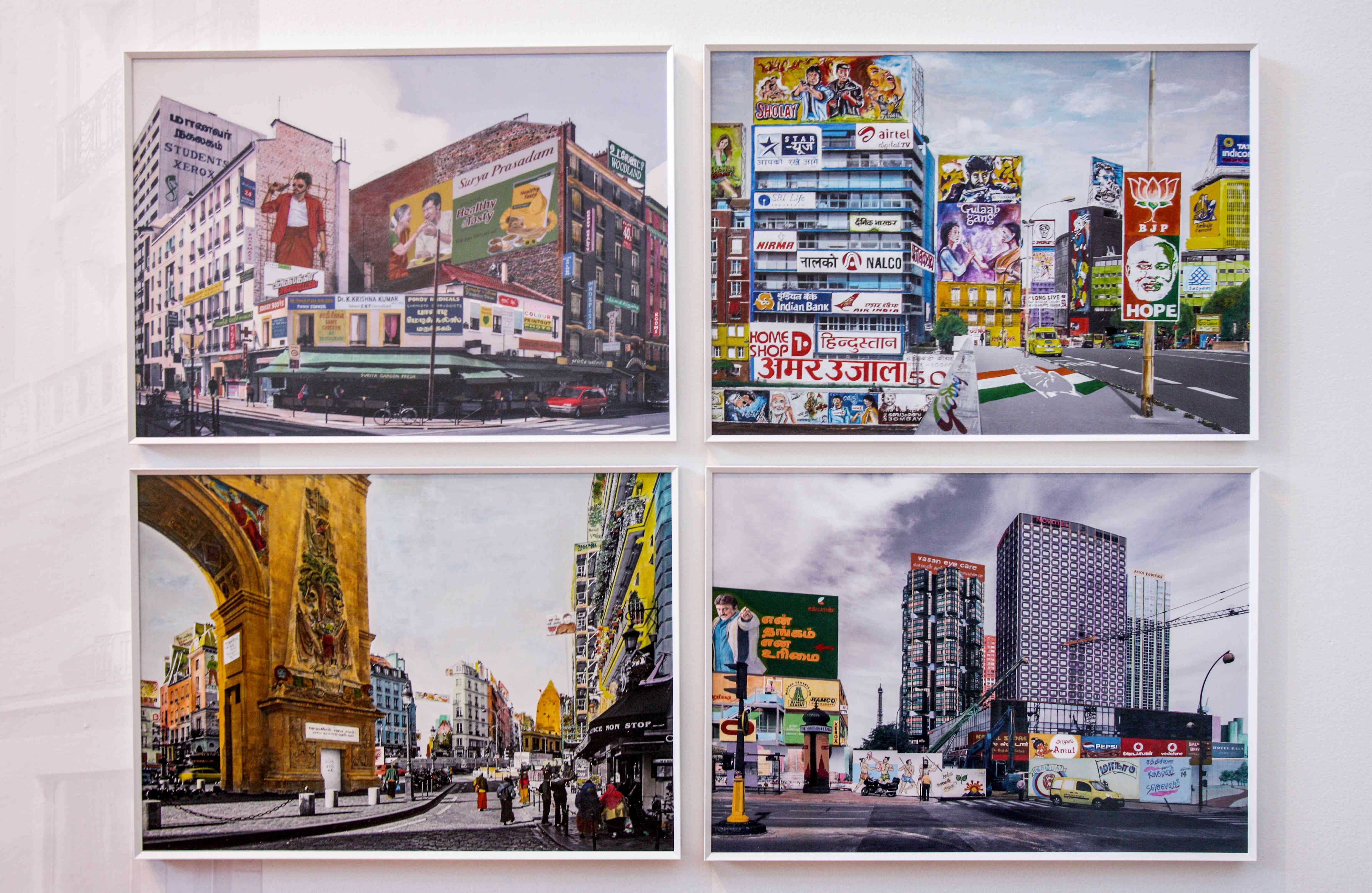 'París - Delhí', de Fred Delangle. Foto: Carlos Julio Martínez. 