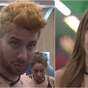 Miguel Melfi y Nataly Umaña, en La casa de los famosos Colombia