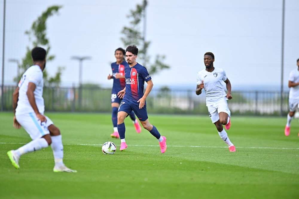 PSG disputó un amistoso ante Le Havre.