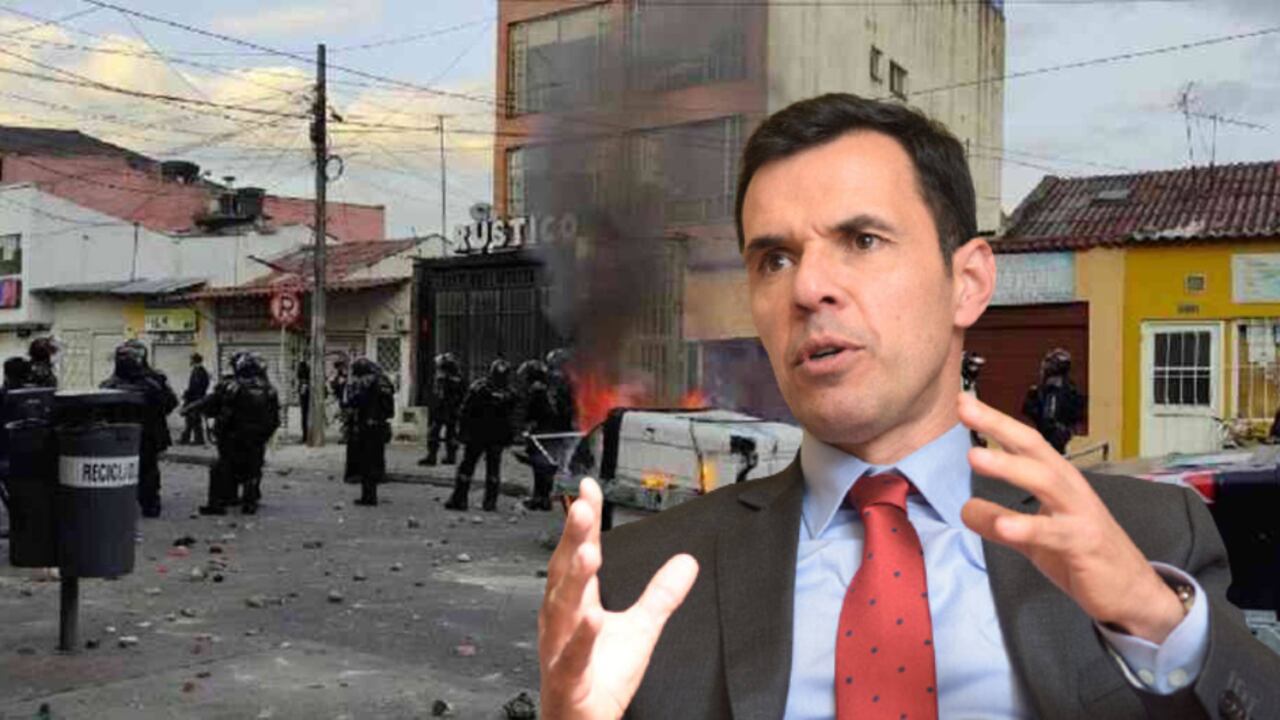 Guillermo Rivera, veedor distrital, alerta de presuntos hechos 'parapoliciales' presentados en las protestas en Bogotá del 9 y 10 de septiembre.