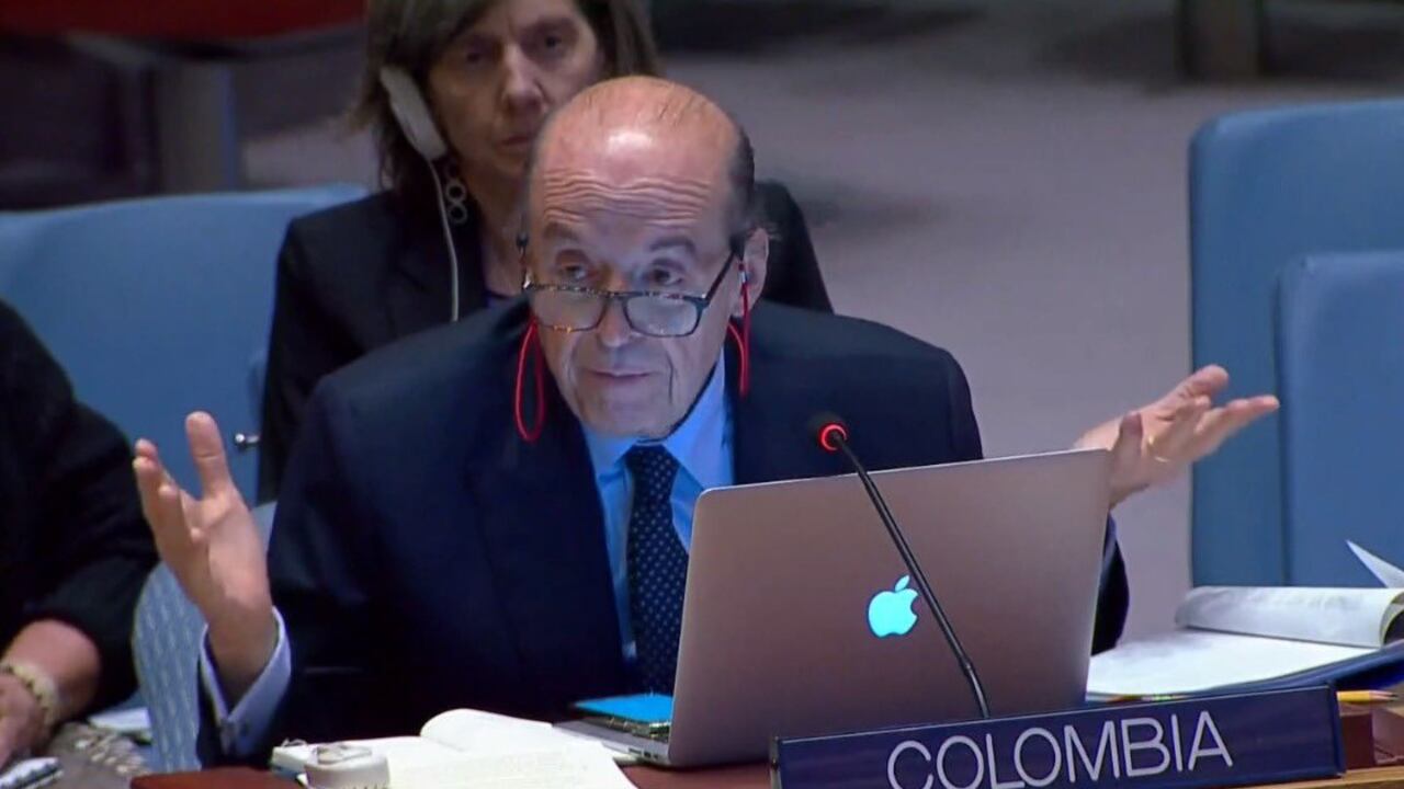 El ministro habló ante el Consejo de Seguridad de Naciones Unidas