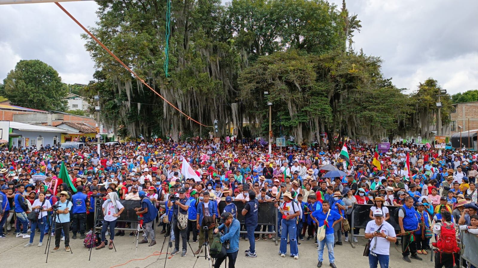 Gustavo Petro en el Cauca
