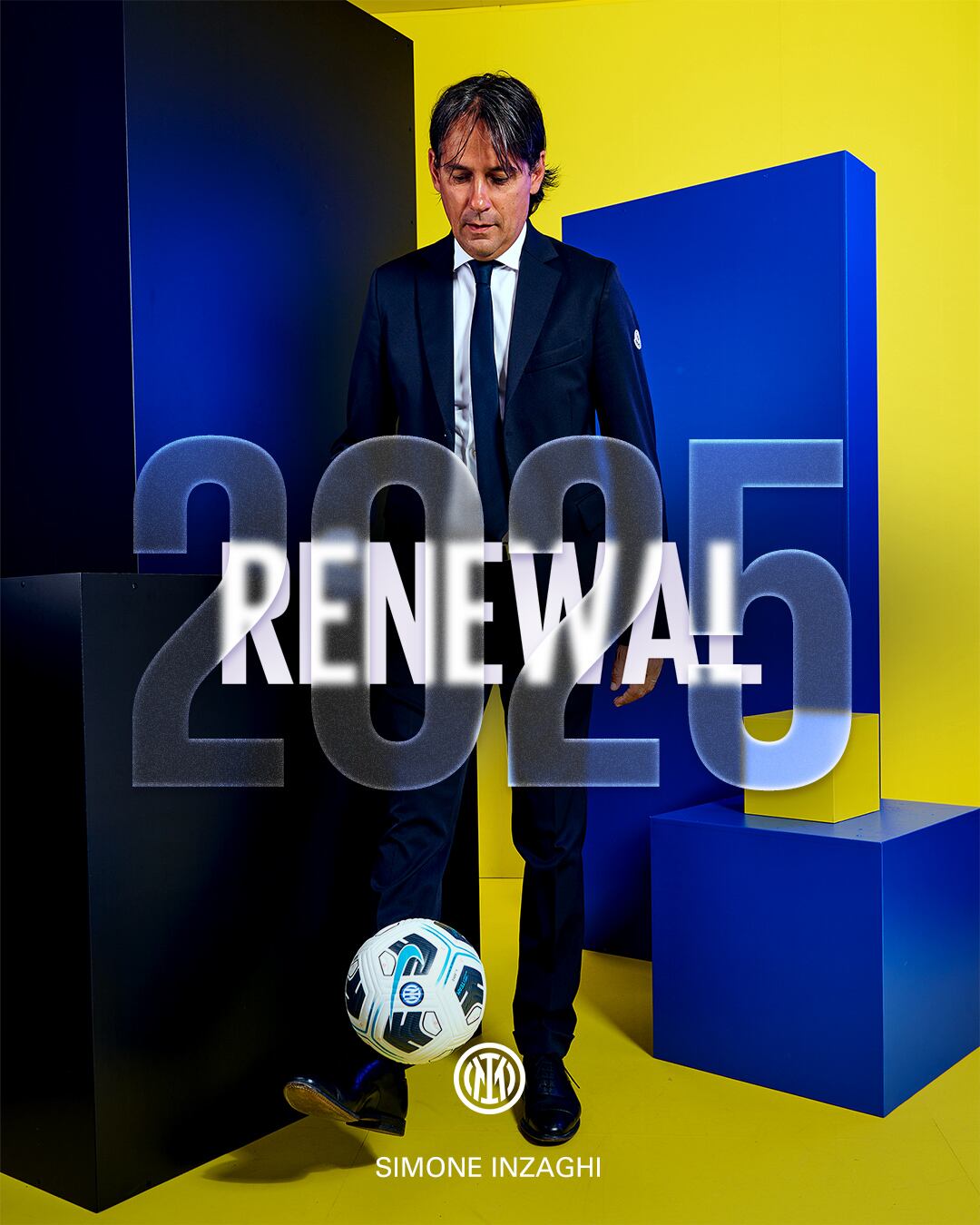 Simone Inzaghi renovó hasta 2025 con el Inter.