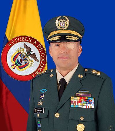 Jefe de Estado Mayor Generador de Fuerza, Brigadier General Oscar Alexander Tobar Soler