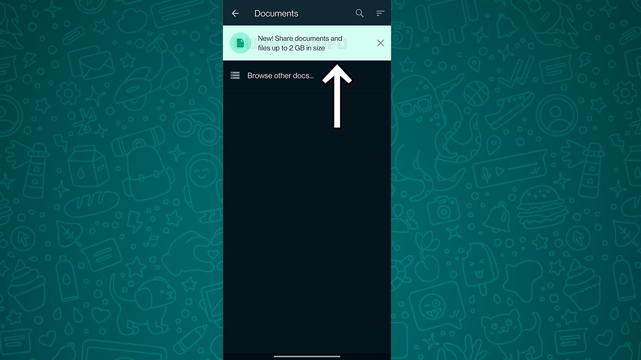 WhatsApp amplió a 2 GB la capacidad para enviar archivos a los chats.