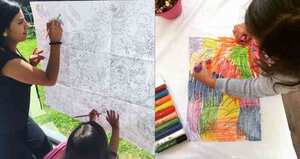 Nataly Betancur y su hija Emily