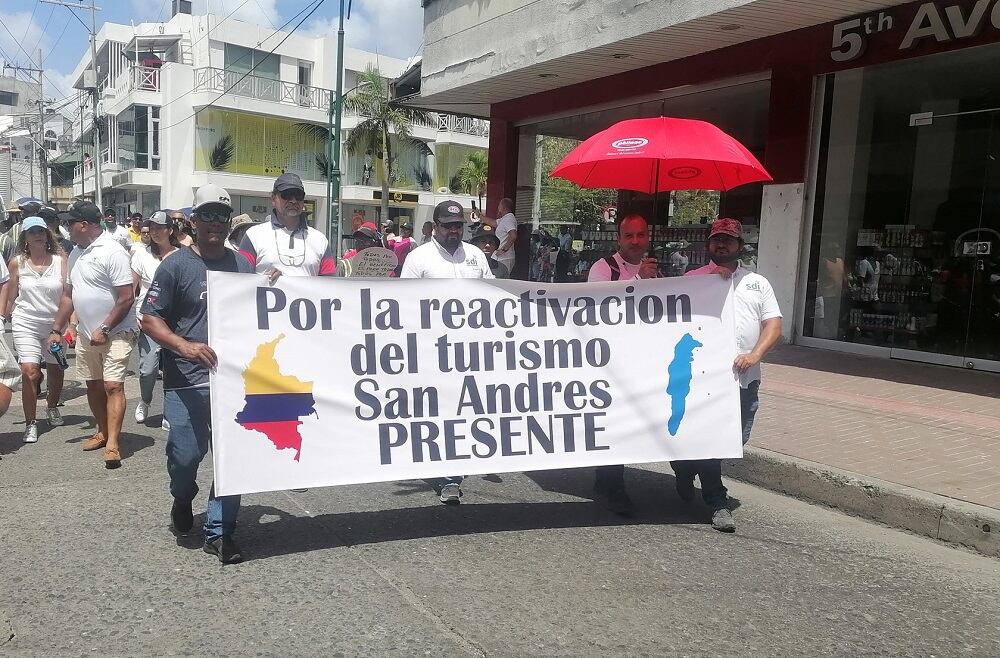 Muy pocos turistas están llegando a San Andrés tras la suspensión de operaciones de dos aerolíneas.