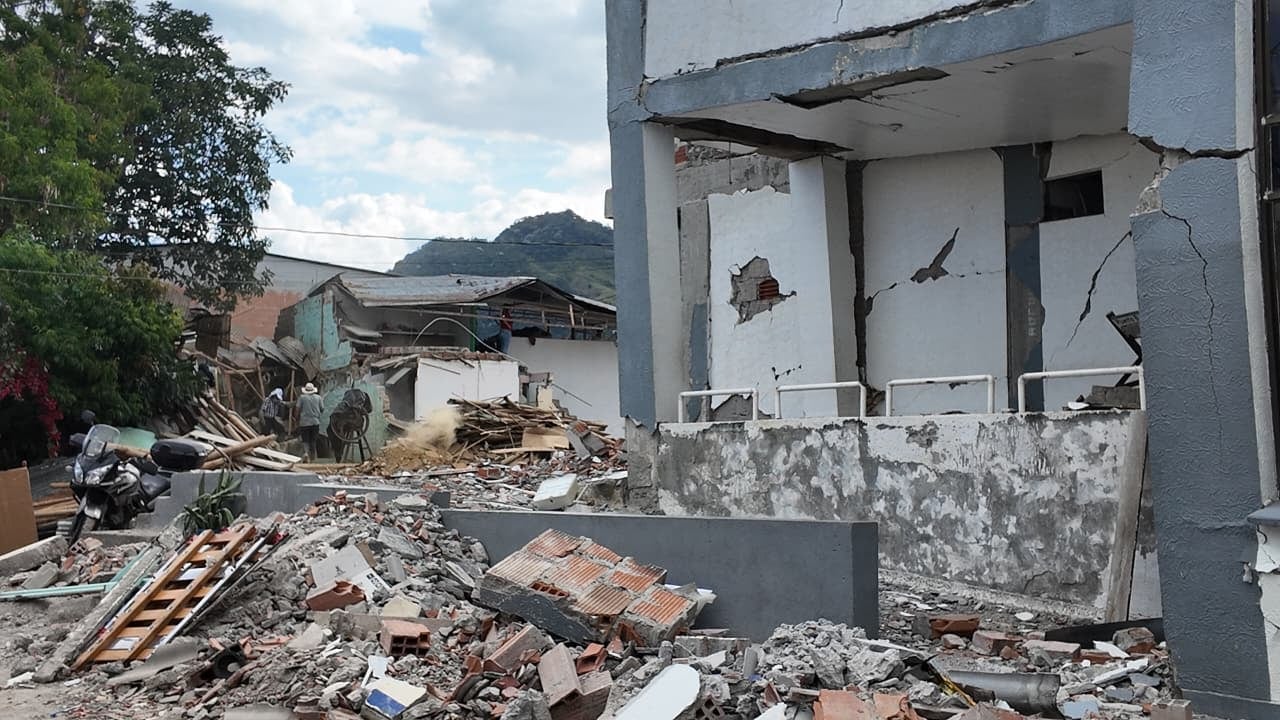 Terremoto en el Valle del Cauca afectaciones en El Aguila