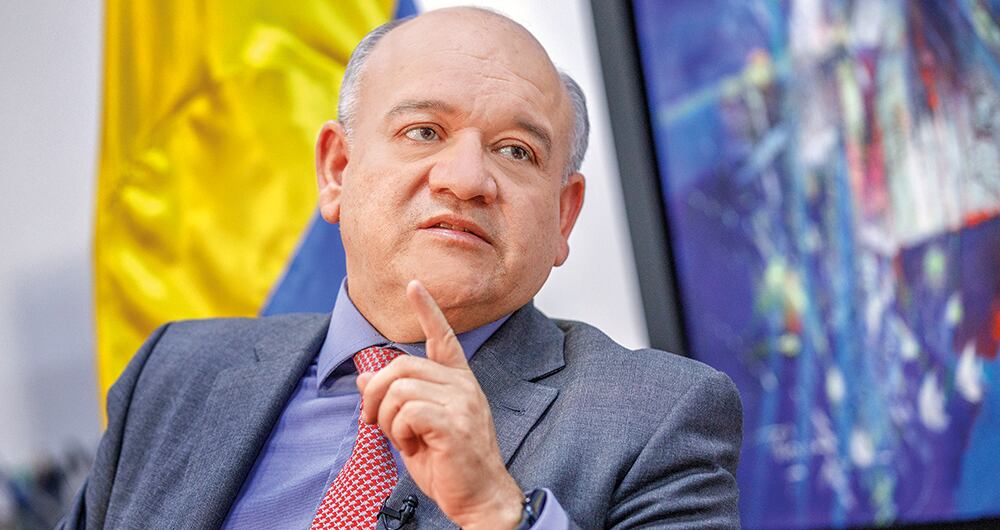 El magistrado José Fernando Reyes, presidente de la Corte Constitucional. 