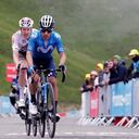 Miguel Ángel López del Movistar Team en la jornada 17 en Col de Portet