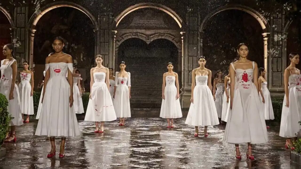 Nota desfile Dior