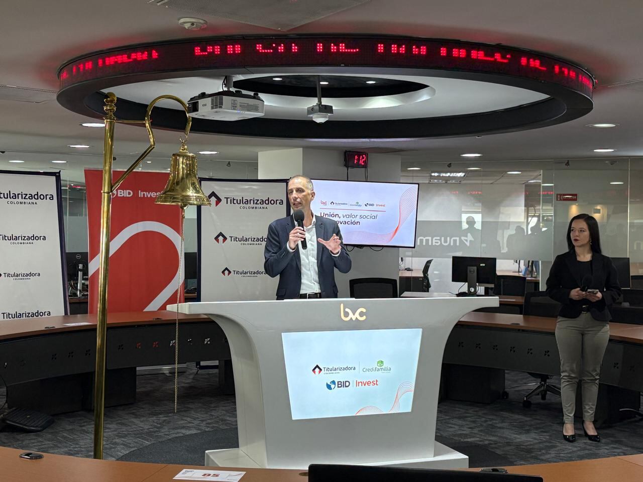 Andrés Restrepo Montoya, gerente general de la Bolsa de Valores de Colombia