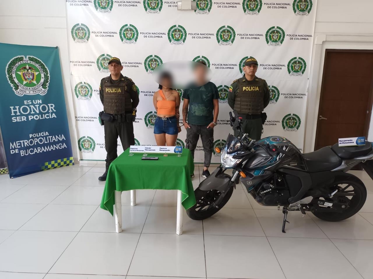 Los capturados son de nacionalidad venezolana.