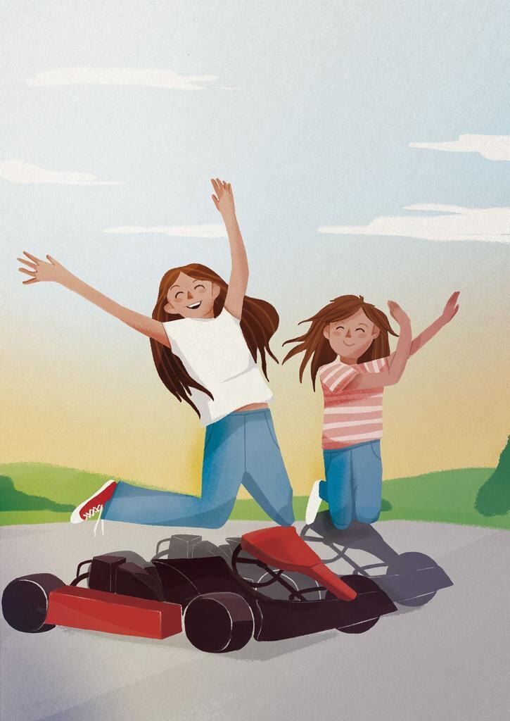 La piloto bogotana, Tatiana Calderón Noguera, presentará en la Feria
Internacional del Libro de Bogotá “La niña más veloz que el viento”