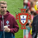 Cristiano Ronaldo (izqu.) fue oficialmente sancionado por parte de la FPF, por abandonar la concentración tras su conflicto con Jorge Jesus (der.).