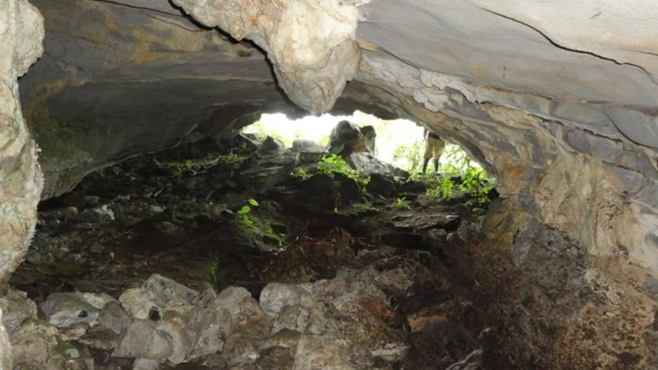 Cueva del Indio en El Guacamayo, Santander.