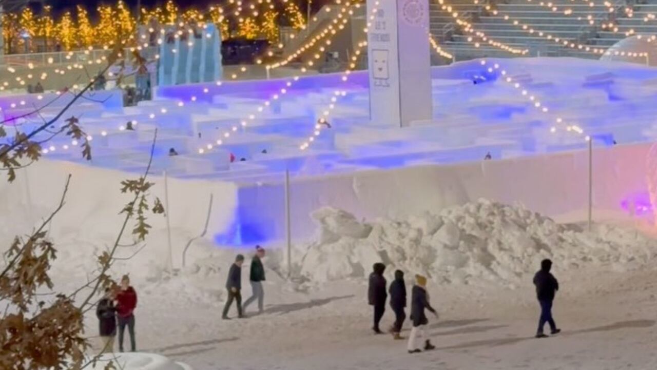 Descubra el laberinto de hielo más grande del mundo, uno de los atractivos imperdibles en Estados Unidos