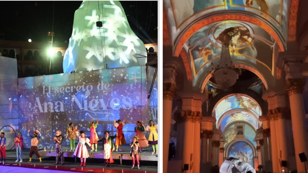 Caminar la Navidad por el centro de Bogotá