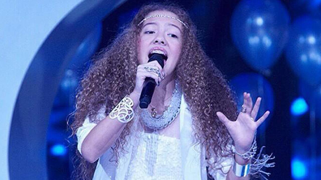 Ivanna García, durante su interpretación final de este martes.
