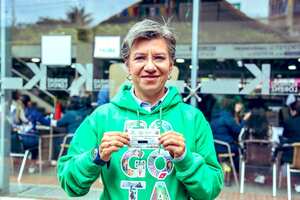 Claudia López ejerció su derecho al voto