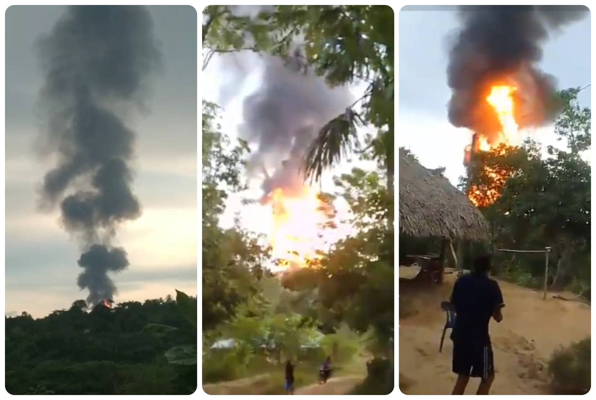 Erupción Volcán de lodo en San José de Mulatos