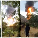 Erupción Volcán de lodo en San José de Mulatos