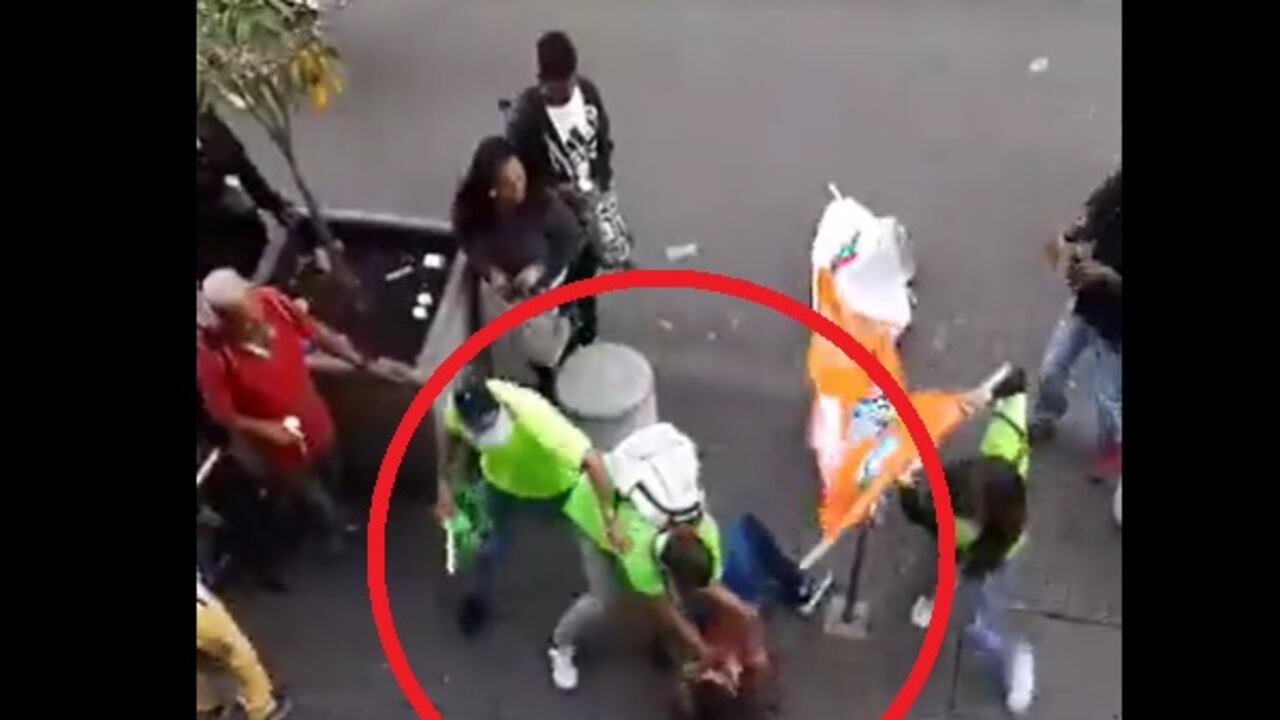 La gresca terminó con muchas personas implicadas