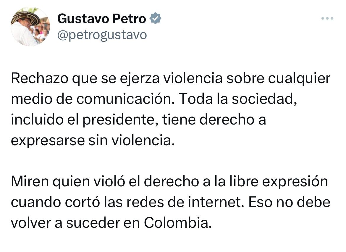 Trino del presidente Petro