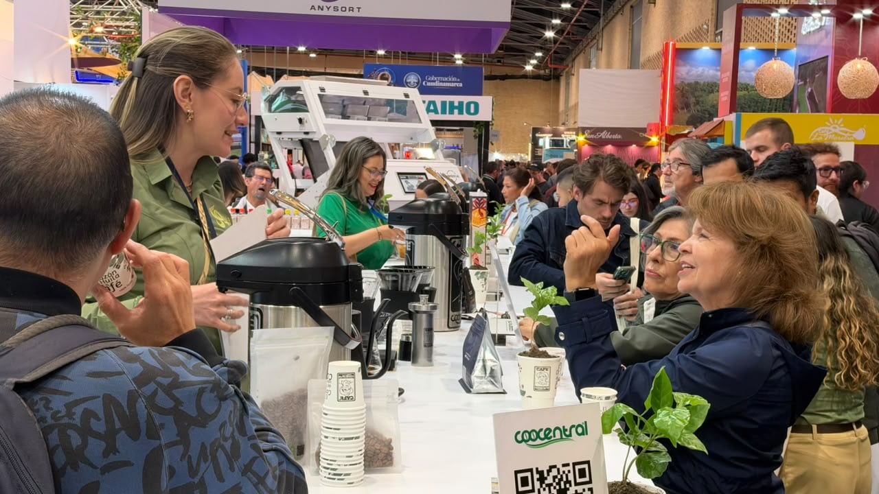 Coocentral en Cafés de Colombia Expo 2026.