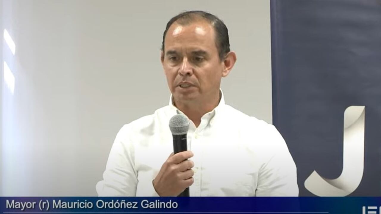 Mayor retirado Mauricio Ordóñez Galind