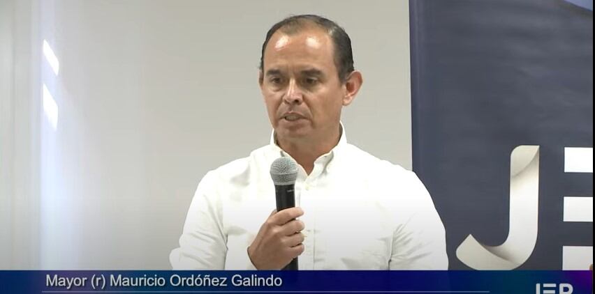 Mayor retirado Mauricio Ordóñez Galind