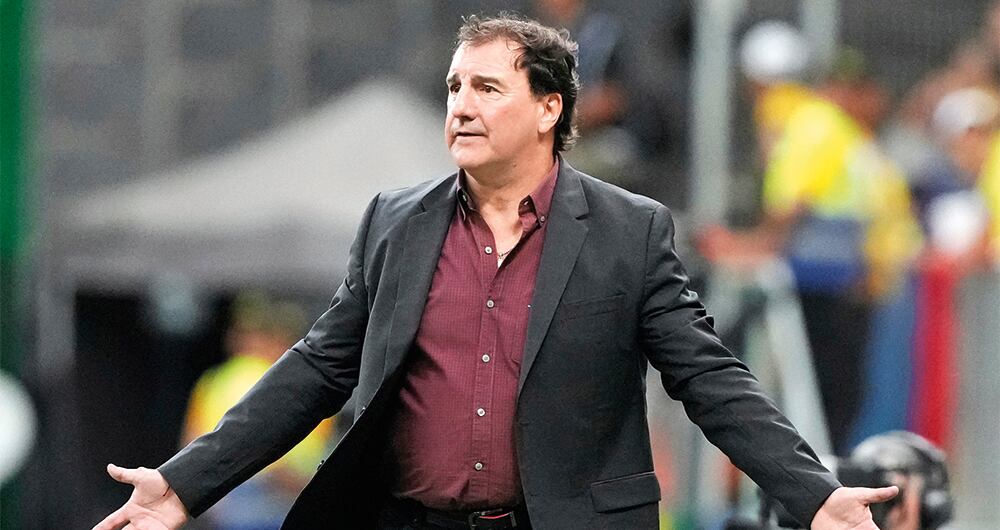 El técnico Néstor Lorenzo. 