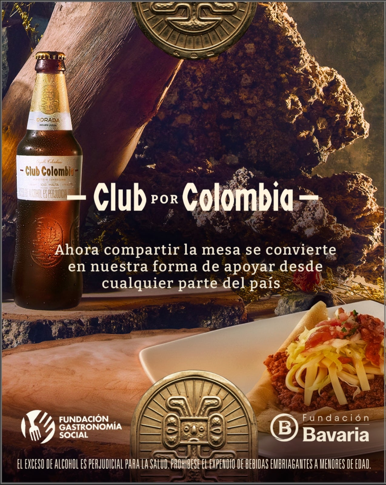 Club Colombia, de Bavaria, se une a 50 restaurantes reconocidos del país para apoyar la recuperación del sector gastronómico