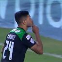 Eric Ramírez marcó el gol de Atlético Nacional.