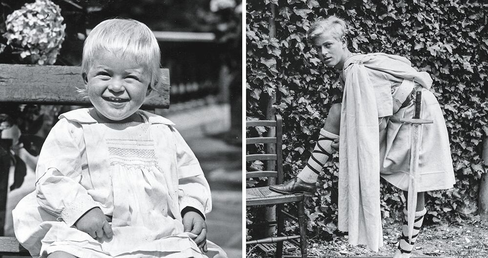   Nació en 1921 en la isla de Corfú. Era nieto del rey Georgios I de Grecia y provenía de 16 reyes de la casa de Oldenburg, siete zares de Rusia, seis reyes de Suecia y tres reyes de la casa Schleswig-Holstein-Sonderburg-Glücksburg.