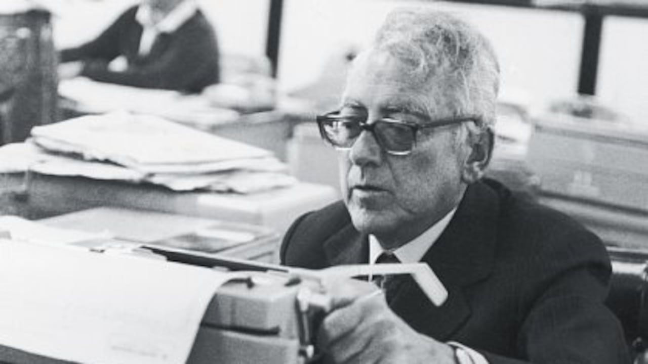 Guillermo Cano, ex director de El Espectador, asesinado el 17 de diciembre de 1986. (Foto: Archivo SEMANA)