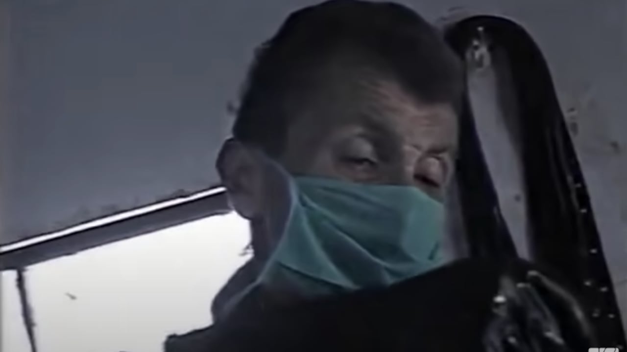 Froilán Orozco en un día normal de trabajo.