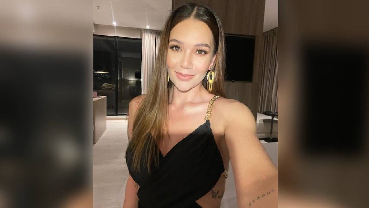 La actriz fue mordida por su perro en el rostro. Foto: Instagram @linatejeiro.